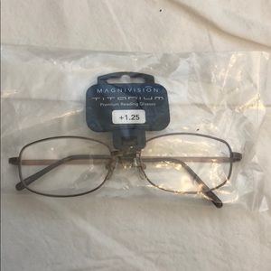 Magnivision titanium premium reading glasses